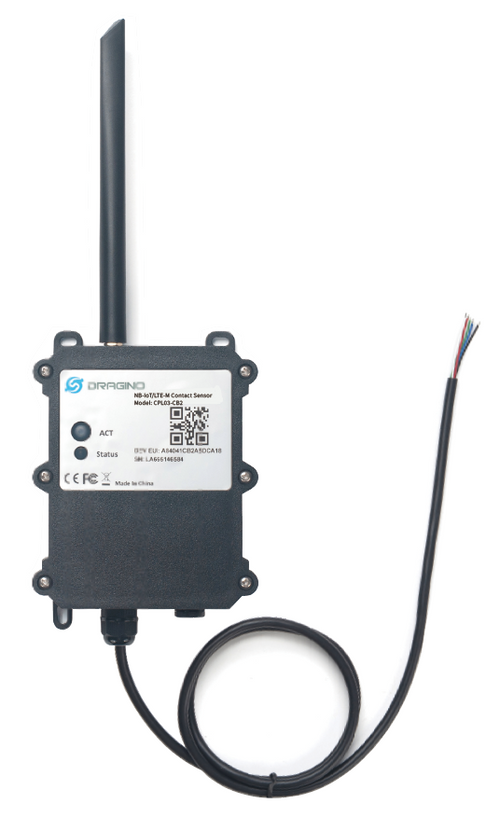 CPL03-CX: CAT-M1/LTE-M Open/Close Dry Contact Sensor
