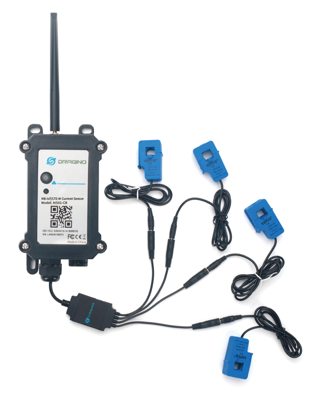 CS01-CX: CAT-M1/LTE-M 4 Channel Current Sensor Converter