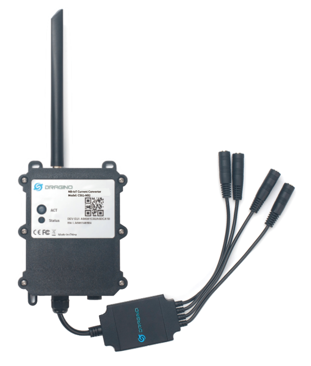 CS01-NX: NB-IoT 4 Channel Current Sensor Converter