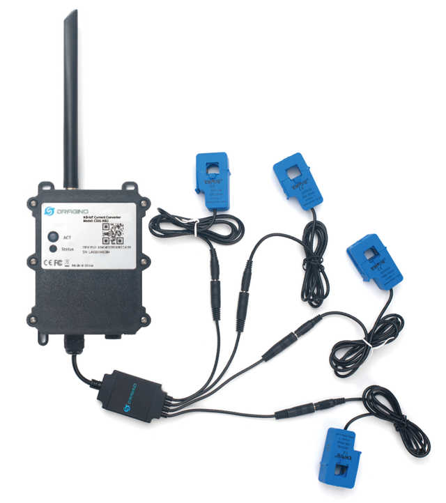 CS01-NX: NB-IoT 4 Channel Current Sensor Converter