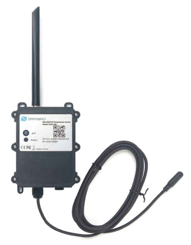 D20S-CX: CAT-M1/LTE-M Buried Type Outdoor Temperature Sensor