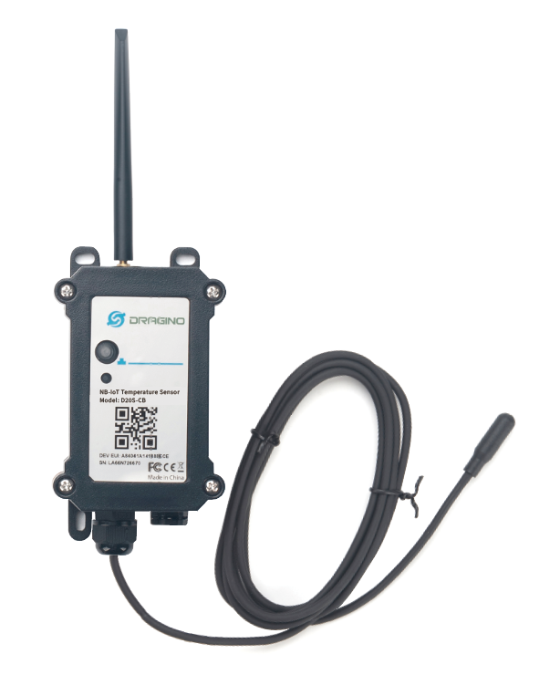 D20S-CX: CAT-M1/LTE-M Buried Type Outdoor Temperature Sensor