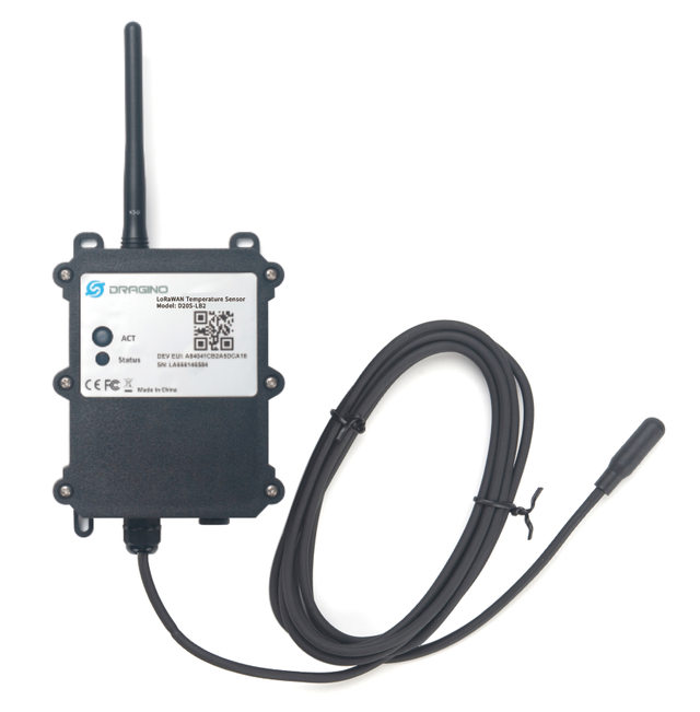 D20S-LX: LoRaWAN Buried Type Outdoor Temperature Sensor