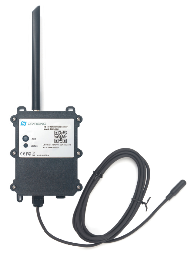 D20S-NX: NB-IoT Buried Type Outdoor Temperature Sensor