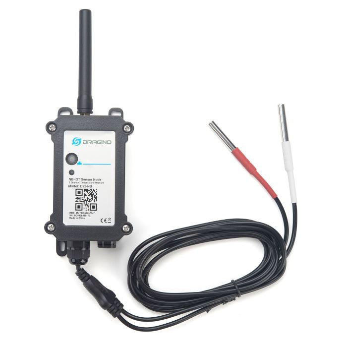 D22-NX: NB-IoT Waterproof Outdoor Temperature Sensor