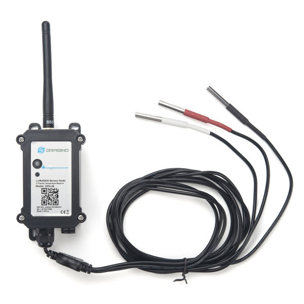 D23-LX: LoRaWAN Waterproof Outdoor Temperature Sensor
