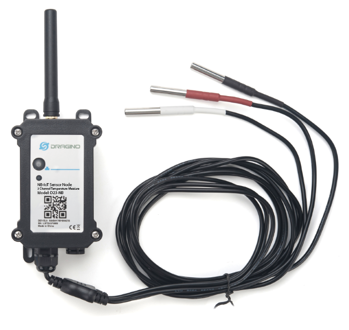 D23-NX: NB-IoT Waterproof Outdoor Temperature Sensor