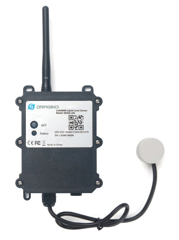 DDS20-LX: LoRaWAN Ultrasonic Liquid Level Sensor