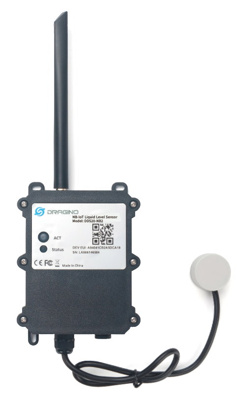 DDS20-NX: NB-IoT Ultrasonic Liquid Level Sensor