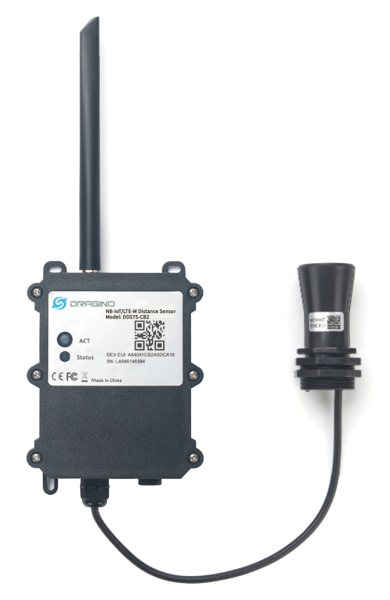 DDS75-CX: CAT-M1/LTE-M Distance Detection Sensor