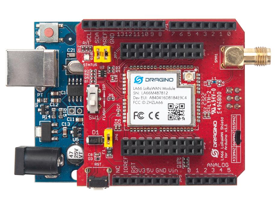 LA66: LoRaWAN Shield