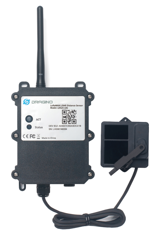 LDS25-LX: LoRaWAN LiDAR ToF Distance Auto Clean Sensor