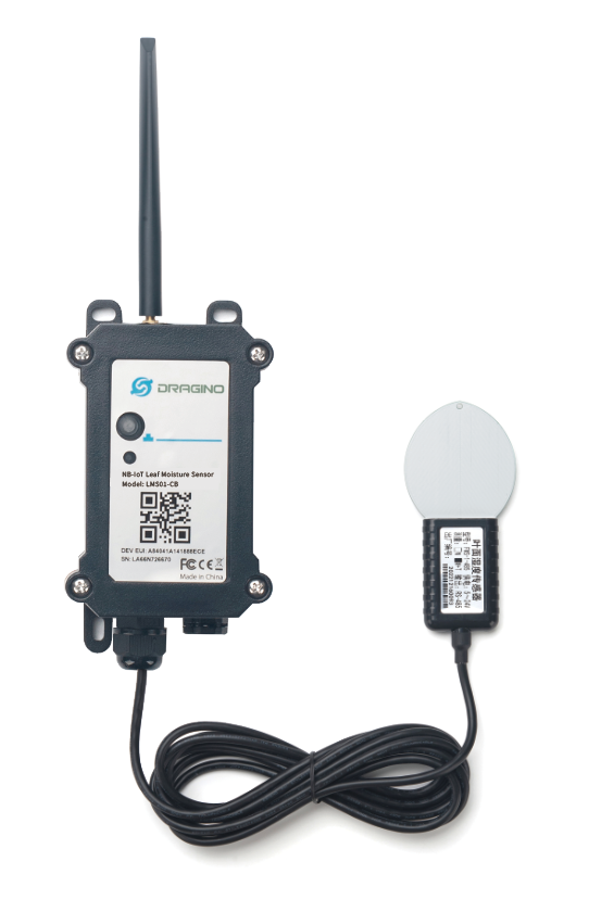 LMS01-CX: CAT-M1/LTE-M Leaf Moisture Sensor