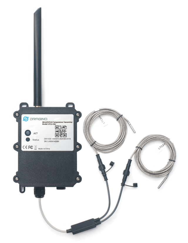 LTC2-CX: CAT-M1/LTE-M Temperature Transmitter