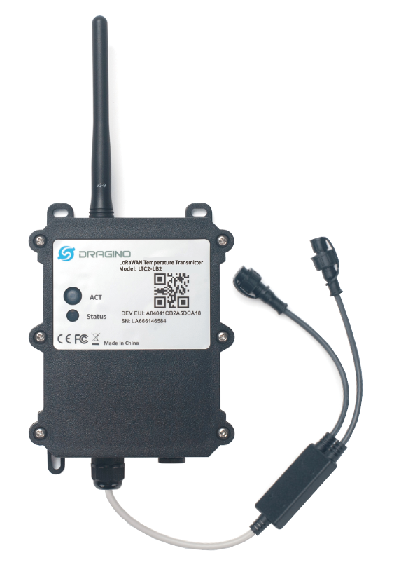 LTC2-LX: LoRaWAN Temperature Transmitter