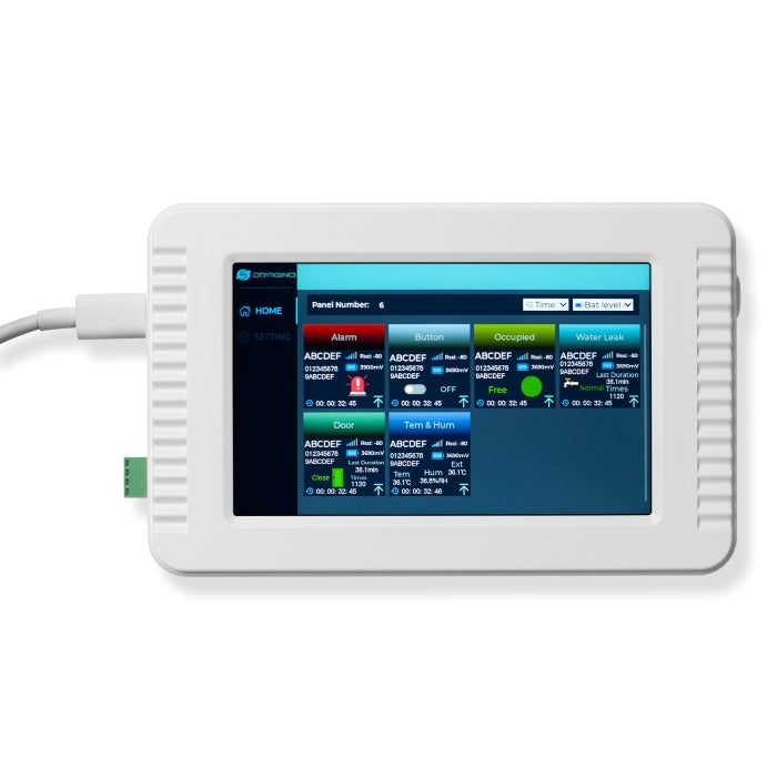 LTS5: LoRa/LoRaWAN HMI Touch Screen