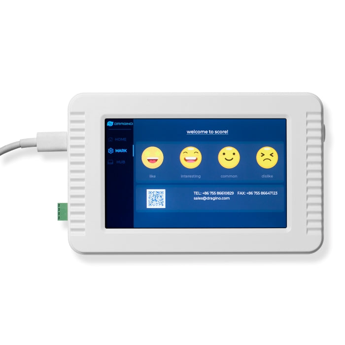 LTS5: LoRa/LoRaWAN HMI Touch Screen