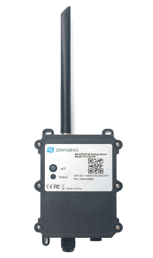 PS-CX-NA: CAT-M1/LTE-M Analog Sensor