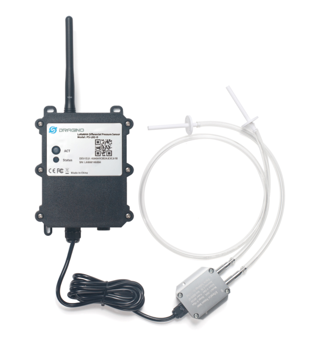 PS-LX-D: LoRaWAN Differential Pressure Sensor