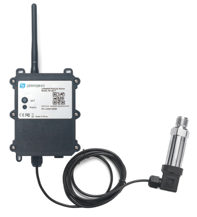 PS-LX-T: LoRaWAN Thread Type Air/Water Pressure Sensor