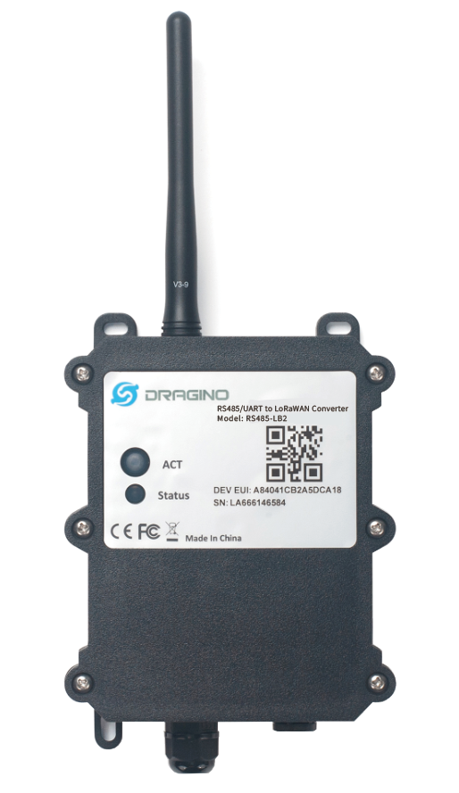 RS485-LX: RS485/UART to LoRaWAN Converter