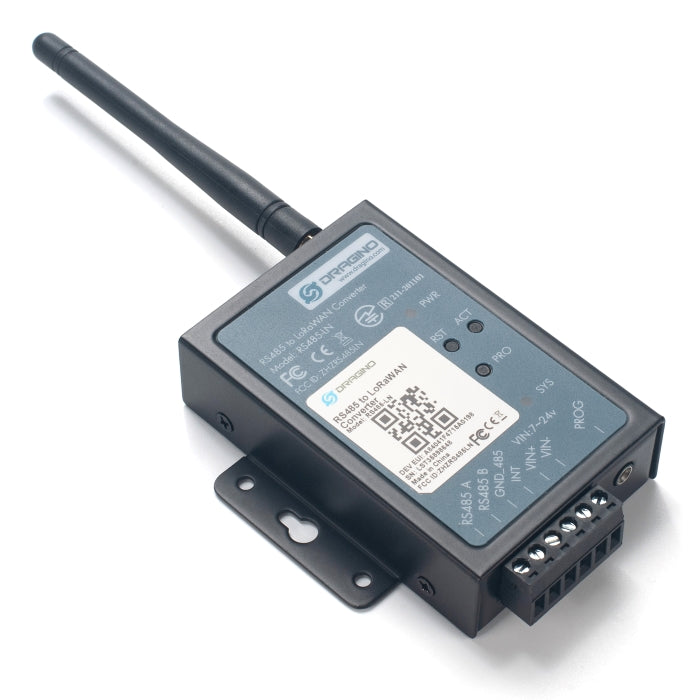 RS485-LN: Modbus/RS485 LoRaWAN Converter