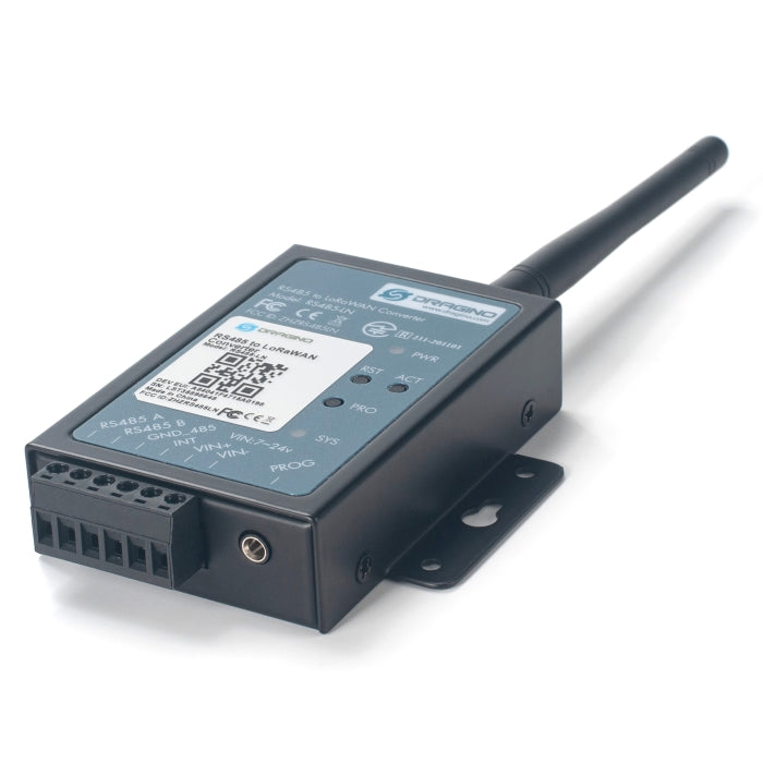 RS485-LN: Modbus/RS485 LoRaWAN Converter