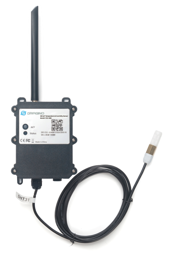 S31-NX: NB-IoT Outdoor Temperature & Humidity Sensor
