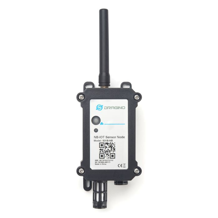 S31B-CX: CAT-M1/LTE-M Outdoor Temperature and Humidity Sensor