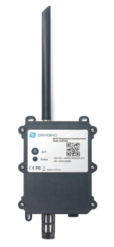 S31B-NX: NB-IoT Outdoor Temperature & Humidity Sensor