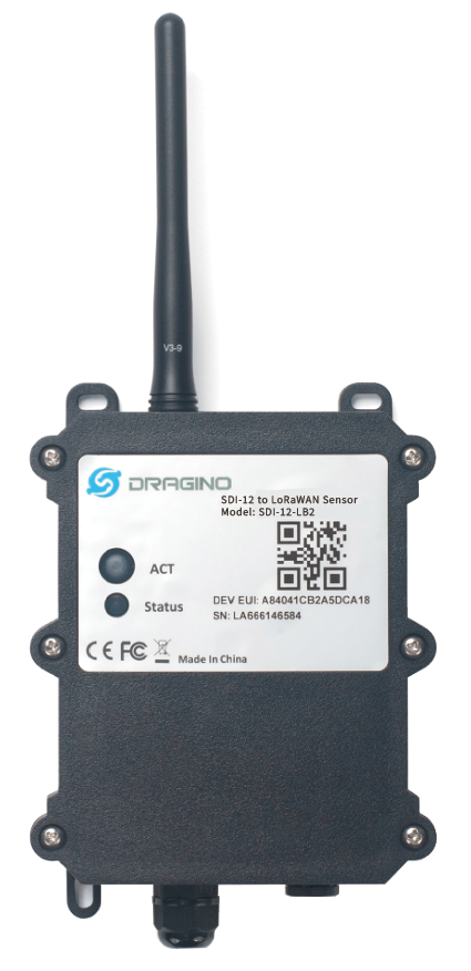 SDI-12-LX: SDI-12 to LoRaWAN Converter