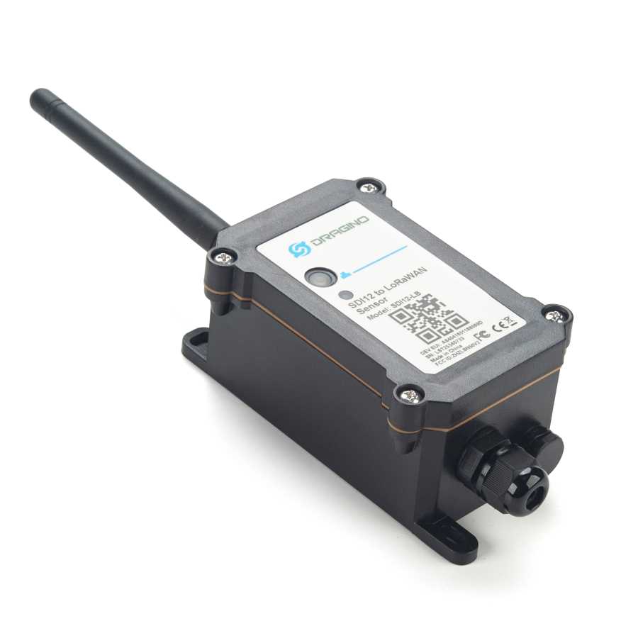 SDI-12-LX: SDI-12 to LoRaWAN Converter