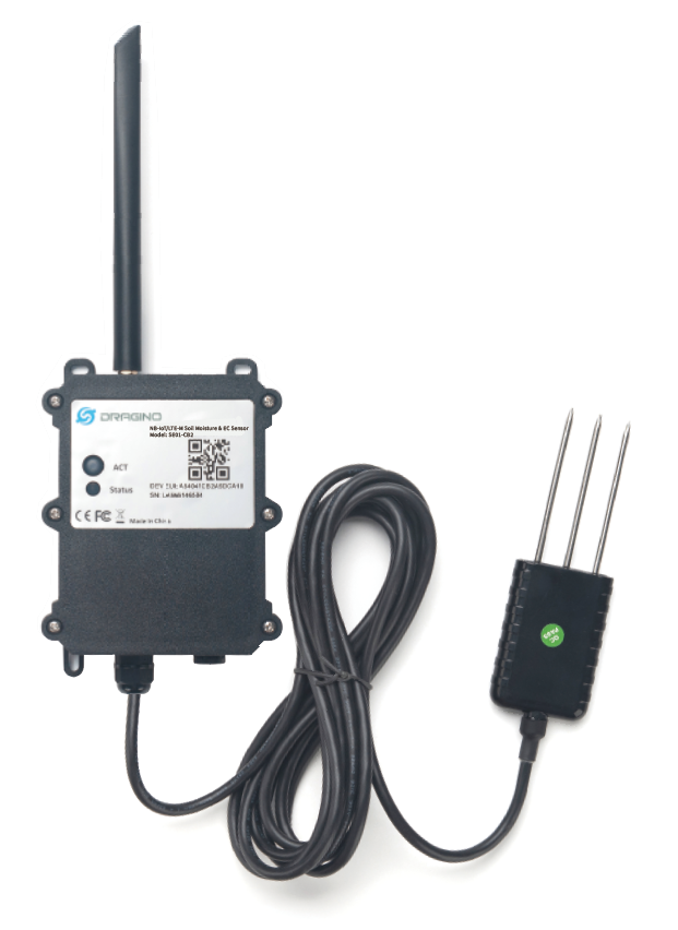 SE01-CX: CAT-M1/LTE-M Soil Moisture & EC Sensor