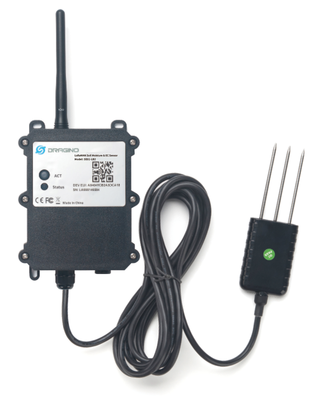 SE01-LX: LoRaWAN Soil Moisture & EC Sensor