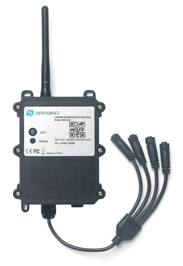 SE0X-LX: LoRaWAN Soil Moisture & EC Sensor