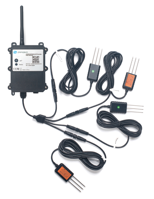 SE0X-LX: LoRaWAN Soil Moisture & EC Sensor