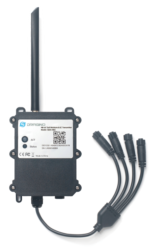 SE0X-NX: NB-IoT Soil Moisture & EC Sensor
