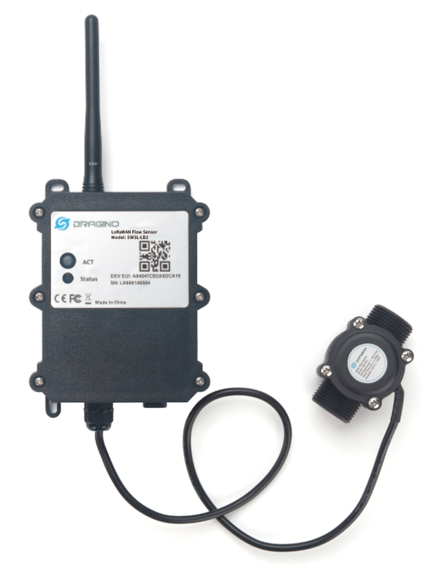 SW3L-LX: LoRaWAN Outdoor Flow Sensor