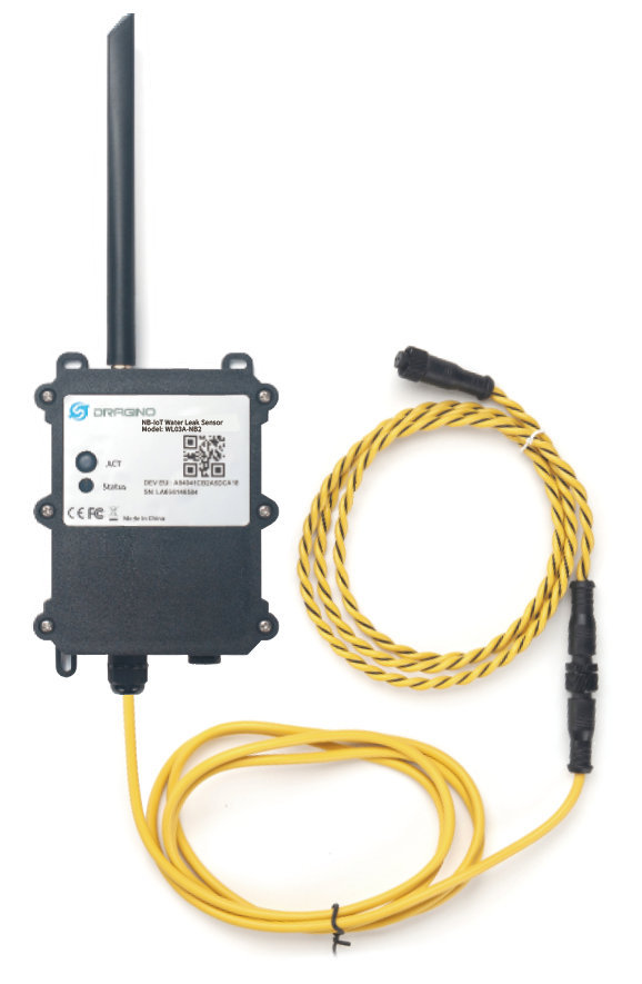 WL03A-NX: NB-IoT Non-Position Rope Type Water Leak Controller