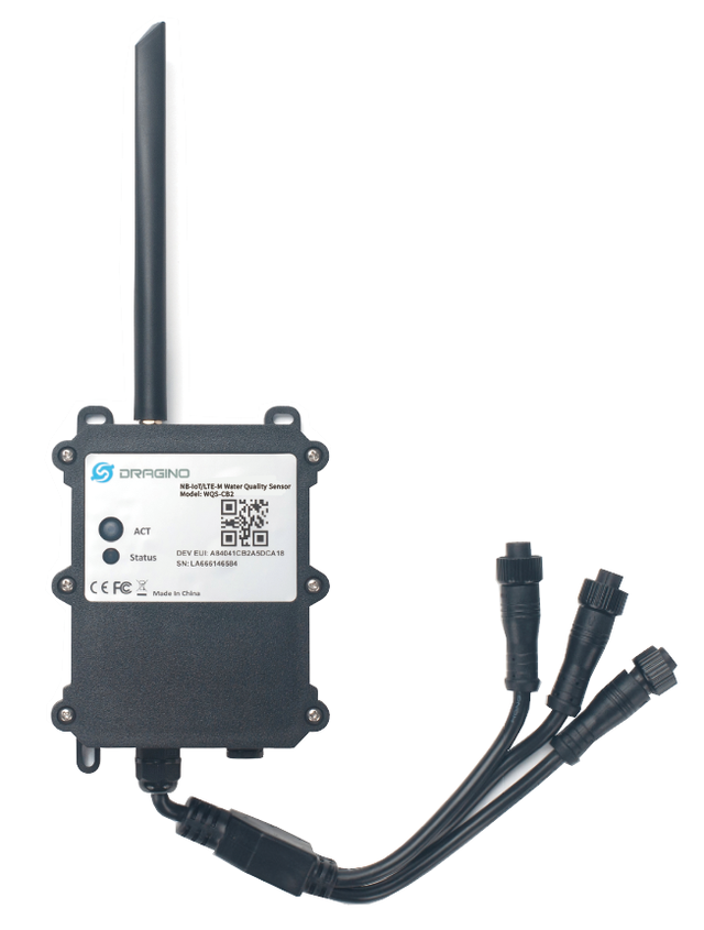 WQS-CX: CAT-M1/LTE-M Water Quality Sensor Converter