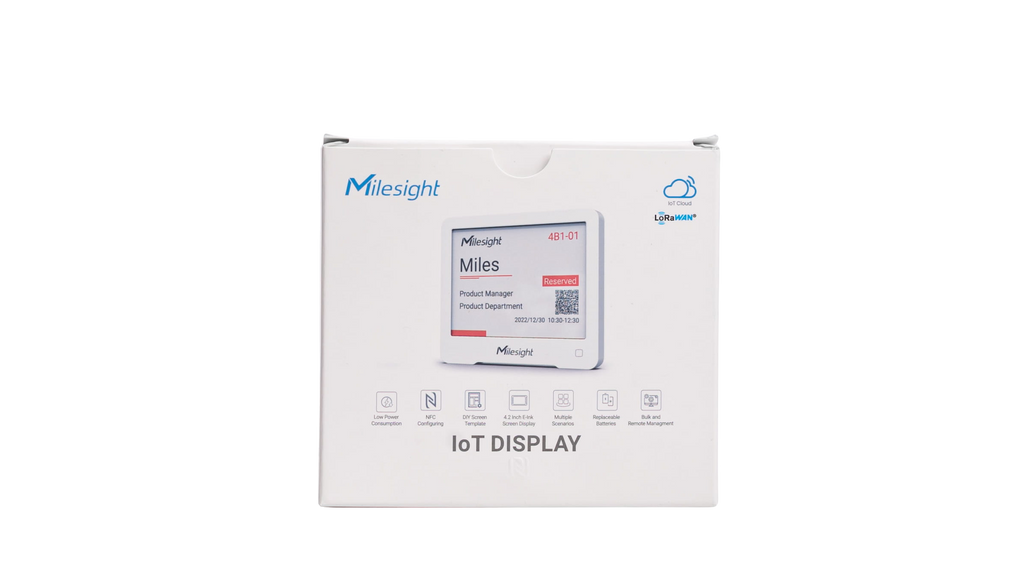 DS3604: LoRaWAN IoT E-Ink Display