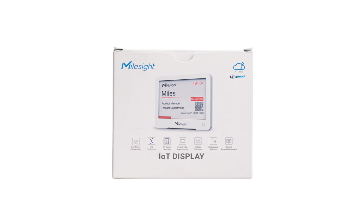 DS3604: LoRaWAN IoT E-Ink Display