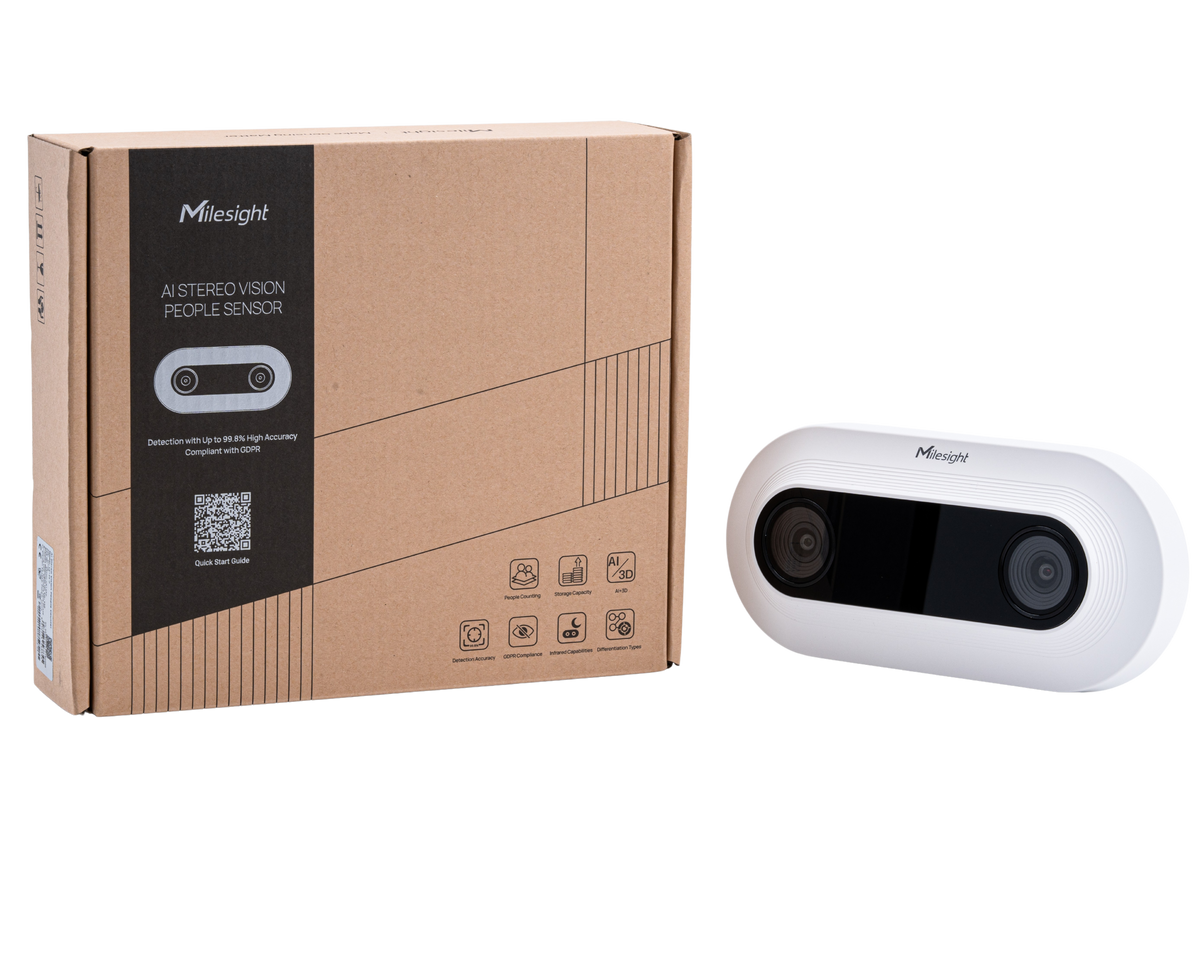 VS125-P: POE AI Stereo Vision People Counter