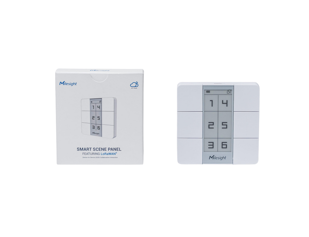WS136/WS156: LoRaWAN Smart Scene Panel