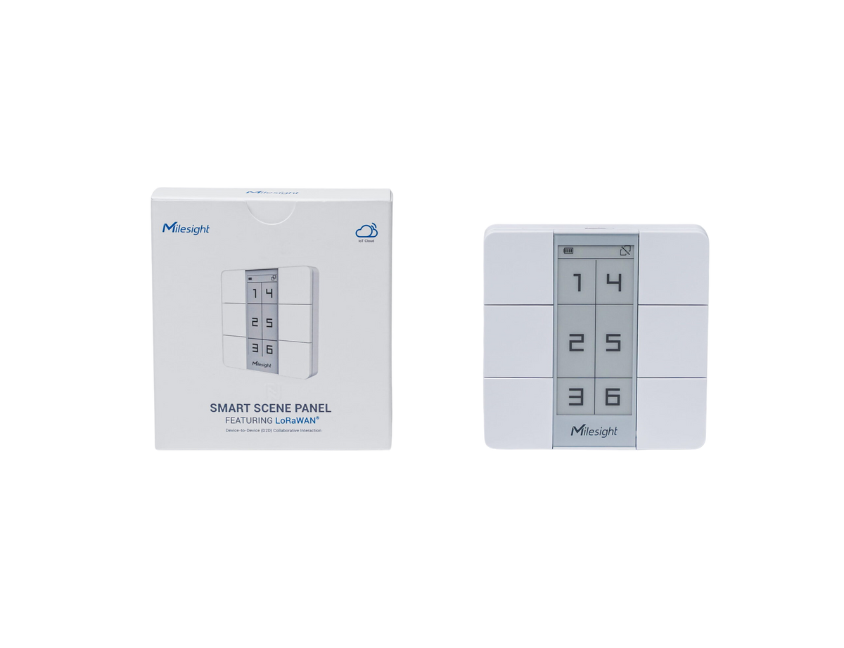 WS136/WS156: LoRaWAN Smart Scene Panel