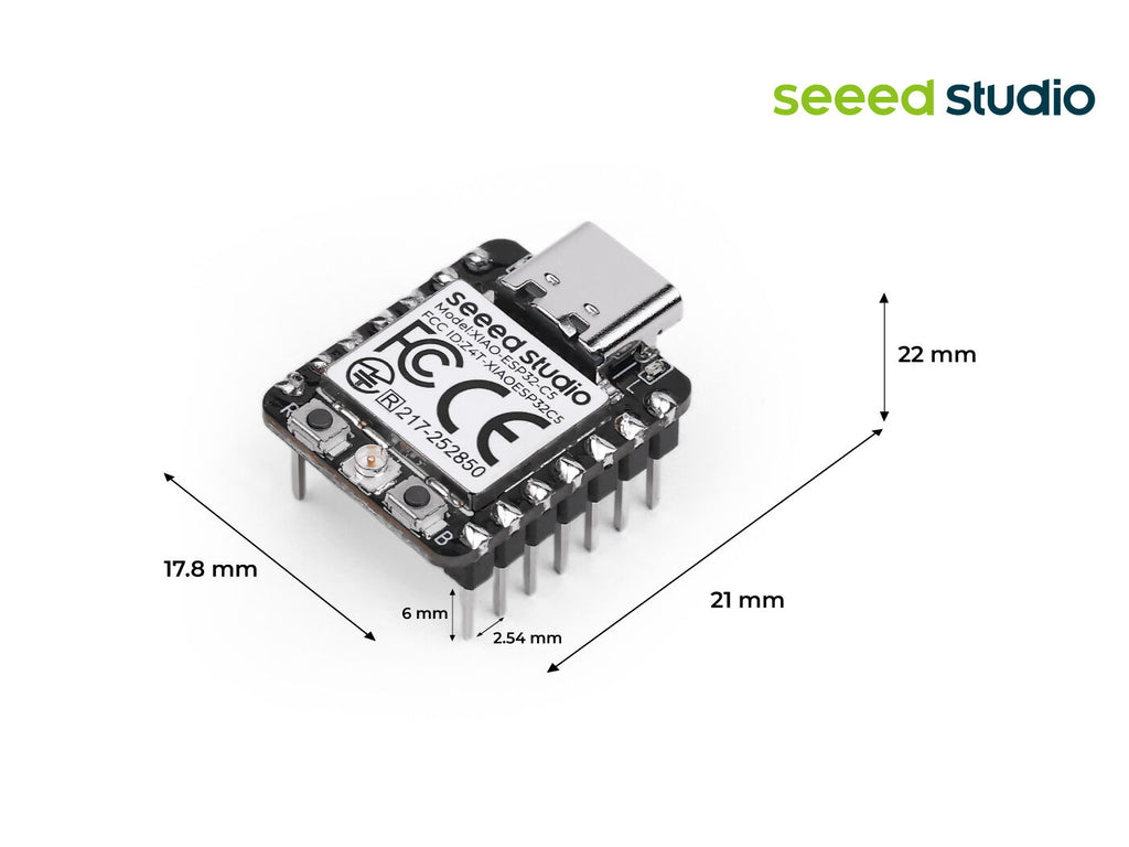 Seeed Studio XIAO ESP32-C5 (Pre-Soldered)