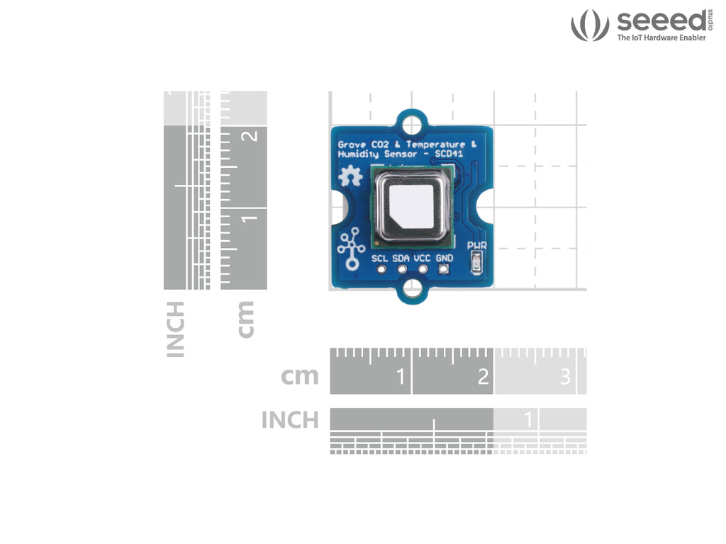 Grove: CO2 & Temperature & Humidity Sensor (SCD41)