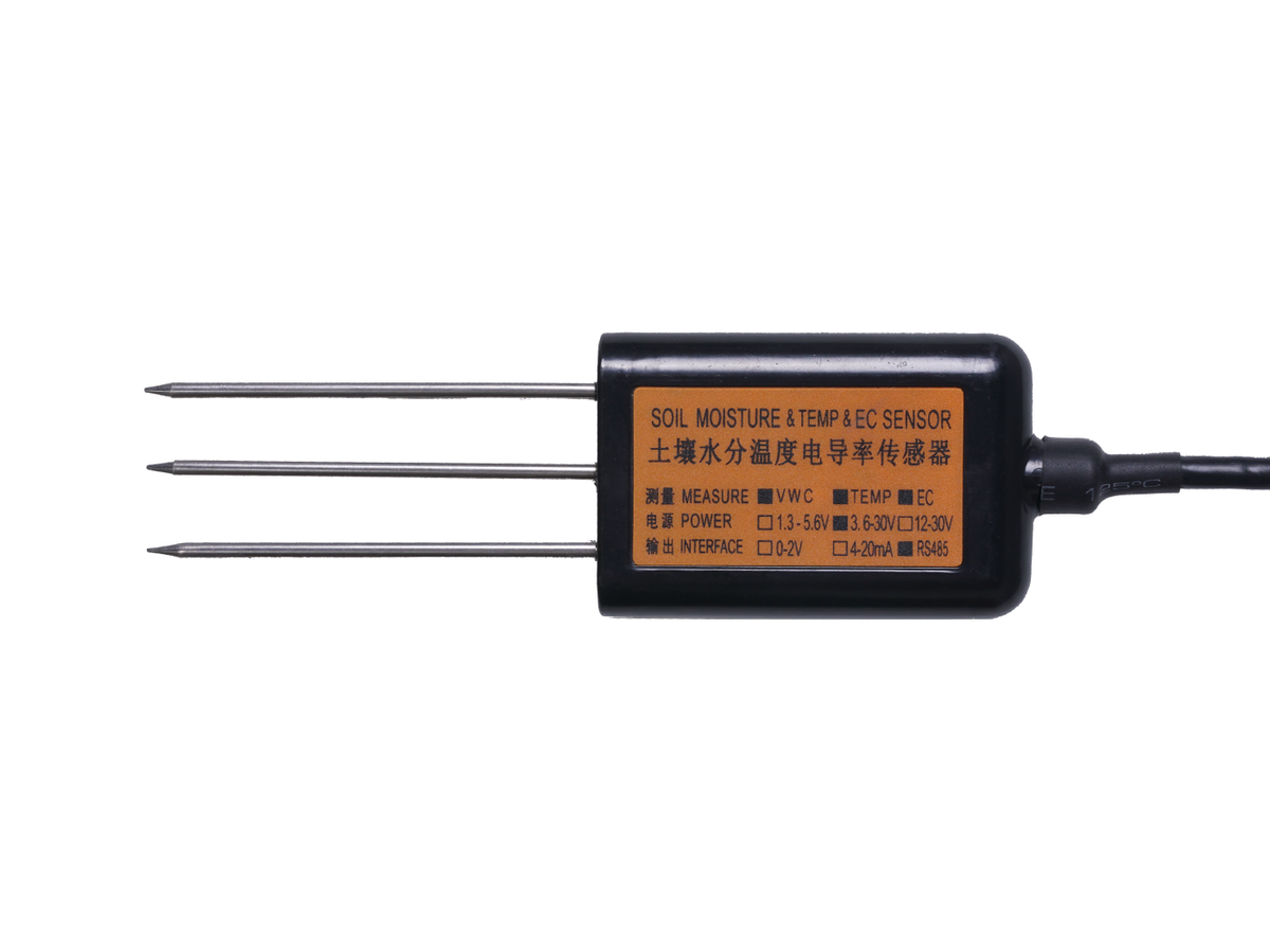 Modbus RS485 Industrial Soil Moisture & Temperature & EC Sensor
