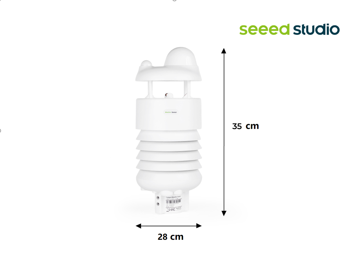 SenseCAP S700-A: 7-in-1 Compact Weather Station (Radar Rain)