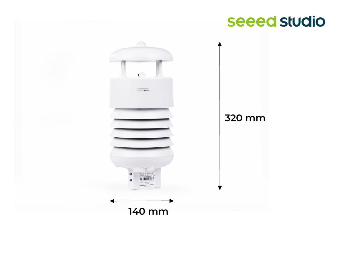 SenseCAP S600-A: 6-in-1 Compact Weather Station